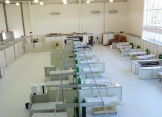 Hospital de Campanha recebe primeiros pacientes com Covid-19 em Itajaí