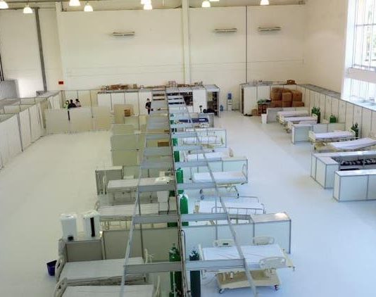 Hospital de Campanha recebe primeiros pacientes com Covid-19 em Itajaí