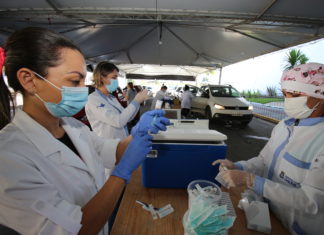 Mais de 2 mil pessoas recebem segunda dose da vacina contra Covid-19