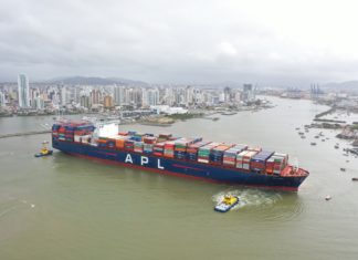 Nova bacia de evolução alcança a marca de 400 navios manobrados