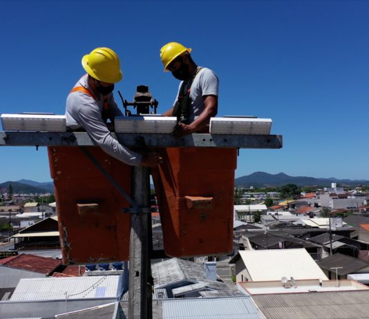 Itajaí inaugura uma nova fase da iluminação pública.