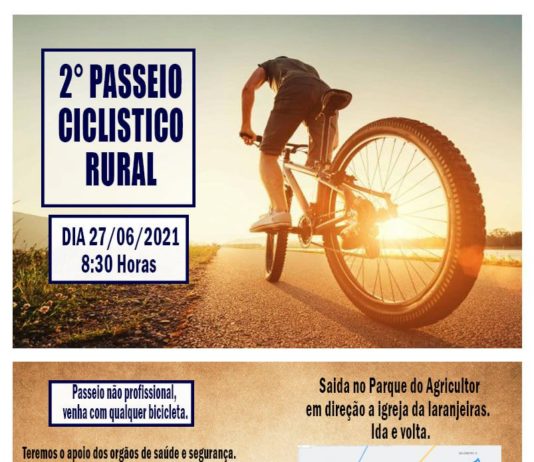 Itajaí 161 anos: Passeio Ciclístico Rural ocorre neste domingo