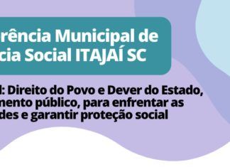 Pré-conferências de Assistência Social iniciam no mês de julho em Itajaí