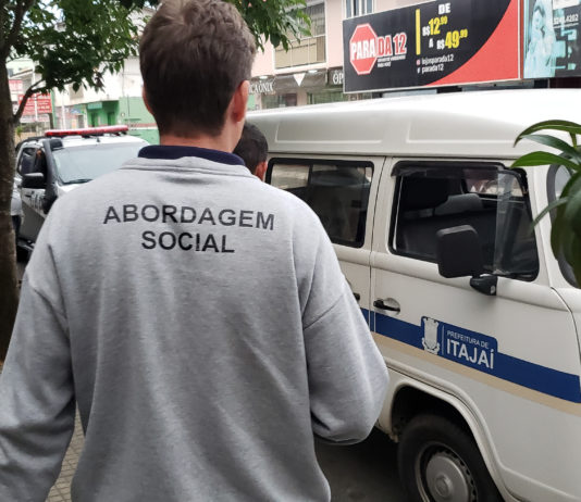 Mais de 170 pessoas em situação de rua são acolhidas pela Assistência Social em Itajaí