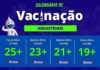 MUNICÍPIO DE ITAJAÍ INTENSIFICA VACINAÇÃO CONTRA COVID-19 E DIVULGA CALENDÁRIO DESTA SEMANA