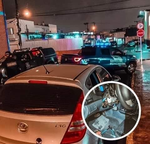 GM recupera carro furtado em Balneário Camboriú
