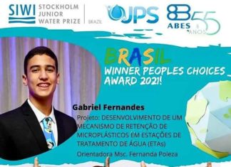 Parabenizamos o jovem itajaiense Gabriel Fernandes Mello Ferreira.