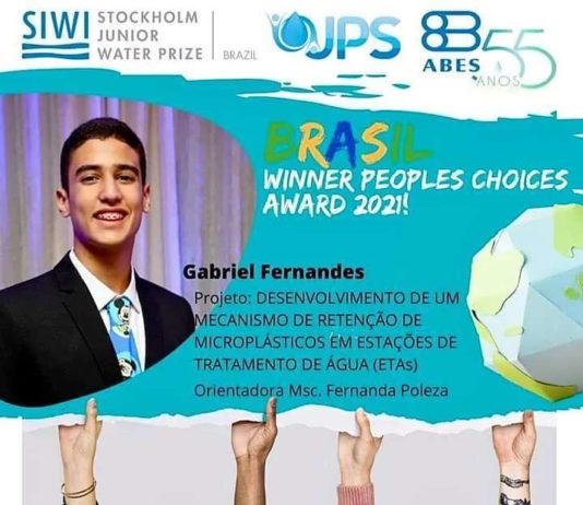 Parabenizamos o jovem itajaiense Gabriel Fernandes Mello Ferreira.