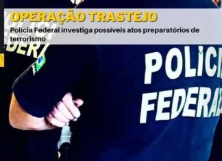 PF investiga possíveis atos preparatórios de terrorismo.