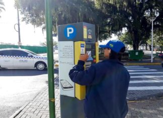 Estacionamento rotativo ganha previsão para voltar a funcionar em Itajaí. Saiba quando