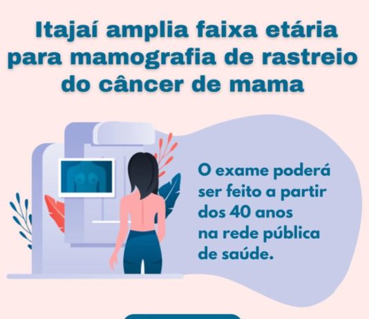 Itajaí amplia faixa etária para mamografia de rastreio do câncer de mama