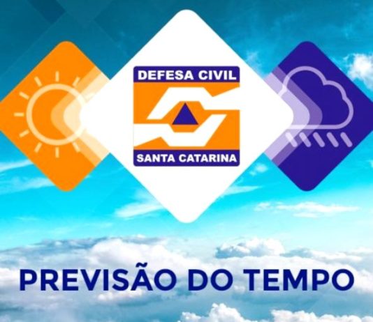 ALERTA DA DEFESA CIVIL! CHUVA INTENSA E TEMPORAIS FREQUENTES EM SC