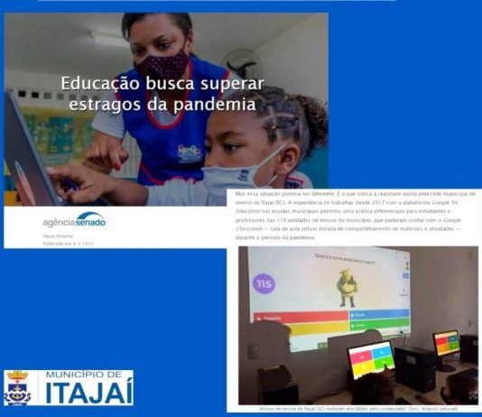 Educação de Itajaí é destaque no Senado Federal