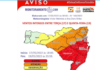 Ciclone subtropical áreas de risco em Santa Catarina