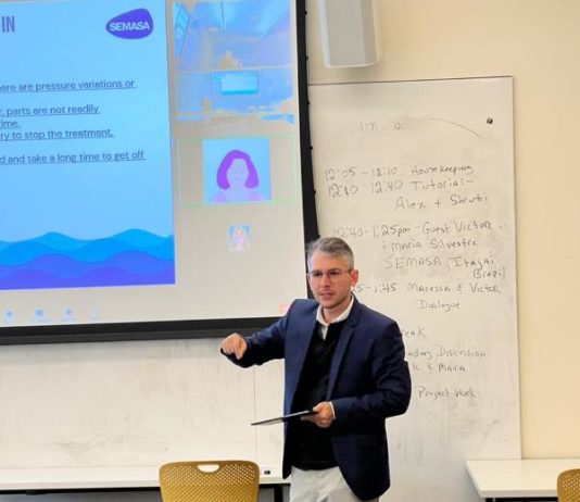 Sistema de água e esgoto de Itajaí é apresentado para acadêmicos da melhor universidade do mundo