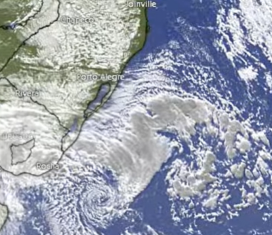 Ciclone causa mortes e provoca estragos em RS e SC e no Uruguai