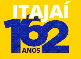 Parabéns Itajaí 162 anos
