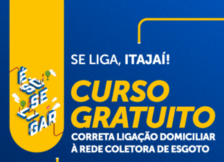 Semasa promove último curso gratuito do ano sobre correta ligação domiciliar de esgoto