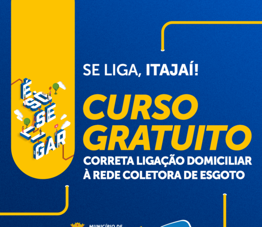 Semasa promove último curso gratuito do ano sobre correta ligação domiciliar de esgoto