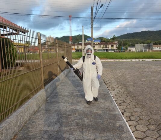 Município de Itajaí aplica inseticida UBV contra o Aedes aegypti nos bairros