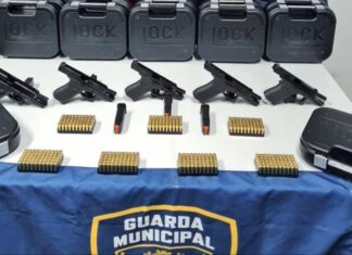 Guarda Municipal de Itajaí recebe novo armamento para reforçar a segurança pública