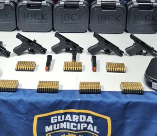 Guarda Municipal de Itajaí recebe novo armamento para reforçar a segurança pública