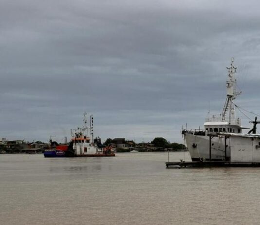 Dragagem do canal de acesso ao Porto de Itajaí reduz impactos das cheias na cidade