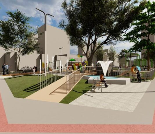 Avançam as obras de revitalização da Praça dos Correios