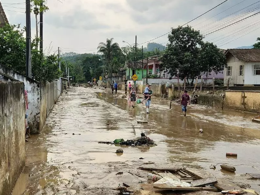 Brusque decreta estado de calamidade pública após forte chuva