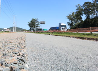Prolongamento da rua Agílio Cunha com a BR-101 é finalizado