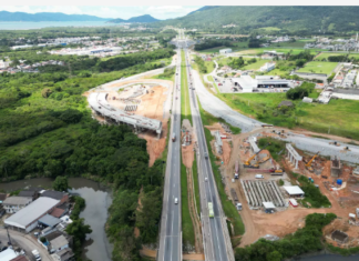 BR-101 Sul, em Palhoça, terá bloqueios temporários a partir de domingo