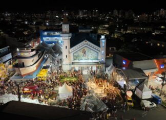 Mais de 30 mil fiéis participaram da 129ª Festa de Nossa Senhora dos Navegantes, em Navegantes