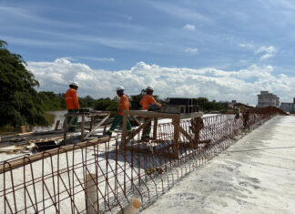 Prefeitura de Itajaí retoma obras da ponte entre São Judas e Cidade Nova