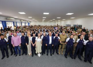 Governo de SC amplia colégios militares e inaugura sétima unidade em Chapecó