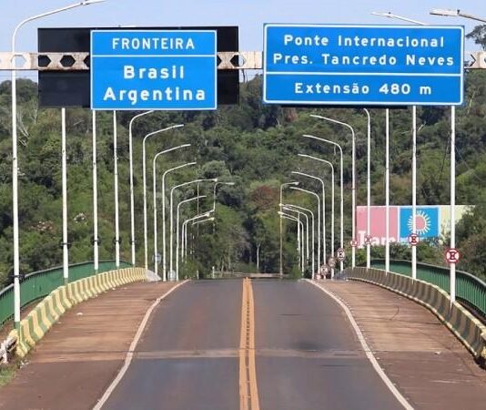 Brasil vê com bons olhos proposta da Argentina de construir muro na fronteira com SC