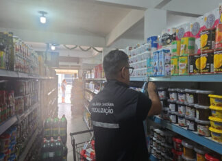 Vigilância Sanitária de Itajaí apreende mais de 400 Kg de alimentos