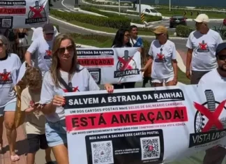 Moradores pedem preservação da paisagem na Estrada da Rainha, em Balneário Camboriú