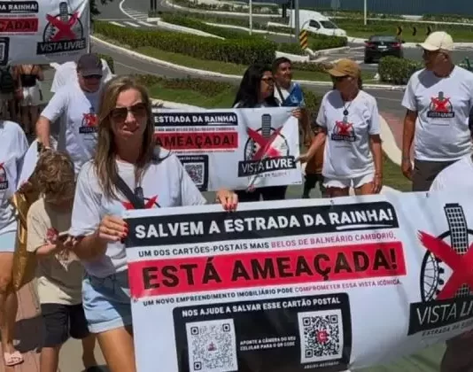 Moradores pedem preservação da paisagem na Estrada da Rainha, em Balneário Camboriú