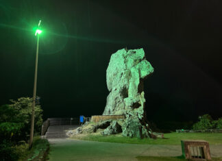 Bico do Papagaio ganha iluminação especial em apoio ao Abril Verde