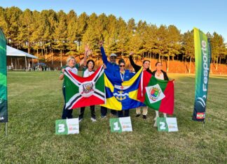 Atletas de Itajaí brilham na abertura dos Jogos da Terceira Idade com ouro no atletismo