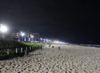 Refletores da Praia Brava serão desligados temporariamente em Itajaí
