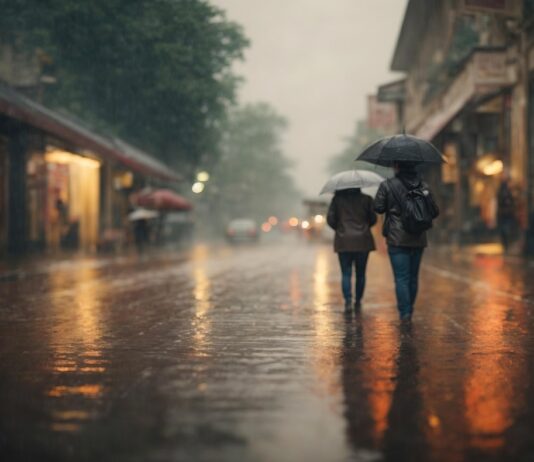 Frente fria avança sobre SC com variação de temperatura e risco de temporais