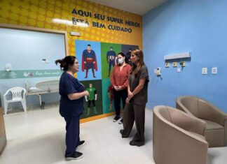 Após óbito de bebê, prefeita instala gabinete no hospital de Balneário Camboriú