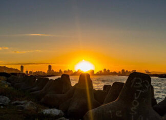 Massa de ar polar se despede e fim de semana terá clima mais ameno em Itajaí