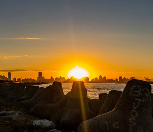 Massa de ar polar se despede e fim de semana terá clima mais ameno em Itajaí