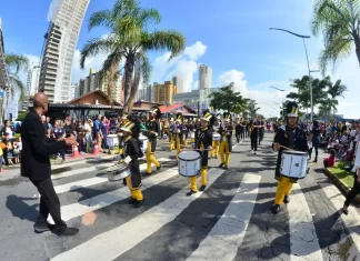 “Itajaí no caminho, Brasil no coração”: desfile cívico de 7 de Setembro ganha forma