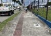 Mutirão transforma calçadas da Adolfo Konder em Itajaí