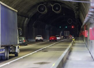 Túnel do Morro do Boi recebe teste de segurança e terá interdição temporária