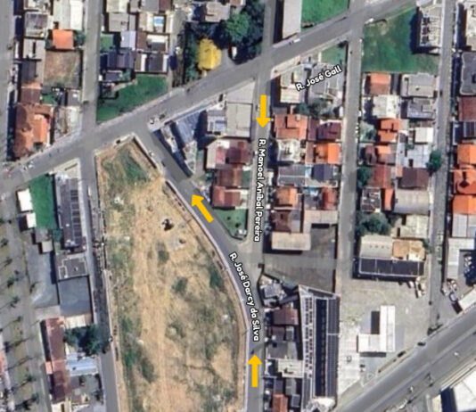 Codetran altera sentido de via no bairro Dom Bosco em Itajaí a partir de 17 de dezembro