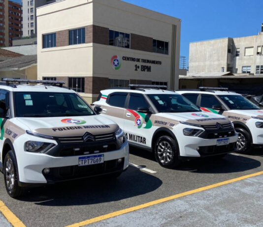 Itajaí recebe 10 novas viaturas para reforçar segurança pública